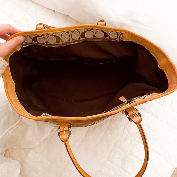 Authentic coach purse in signature canvas - Picture 3 of 4